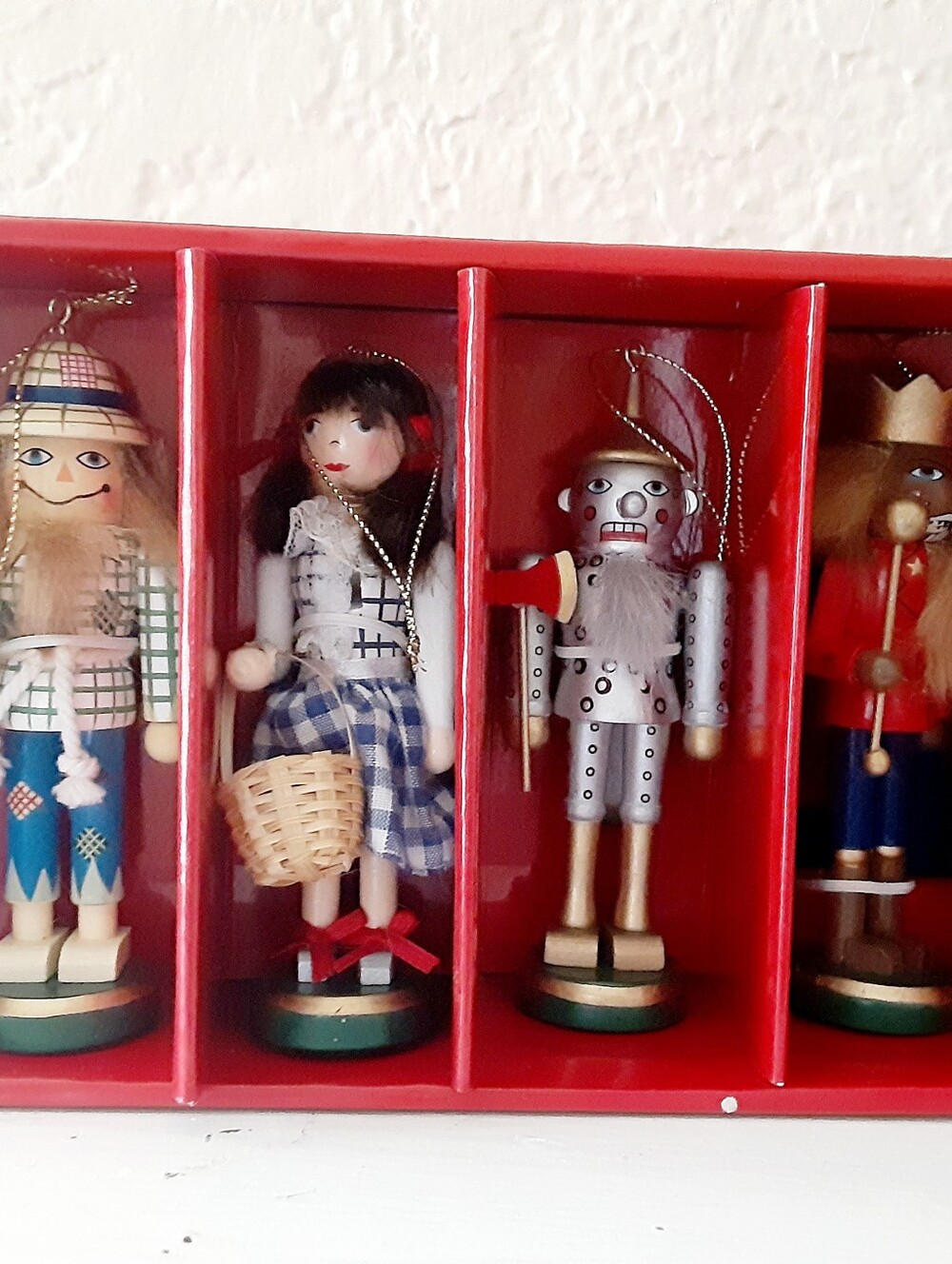 Wizard of Oz Nutcracker Holiday Lane Set Ornaments